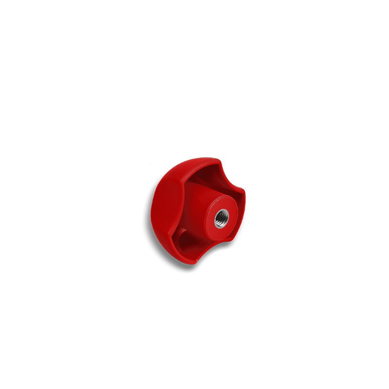 PYBk -  Plastic Knob Bushed - Red